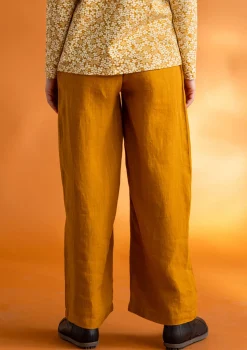 Vävd byxa ”Asta” i lin-Gudrun Sjödén Best
