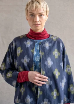 Vävd innerjacka "Harda" i bomull-Gudrun Sjödén