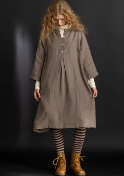 Vävd klänning ”Asta” i lin-Gudrun Sjödén Best