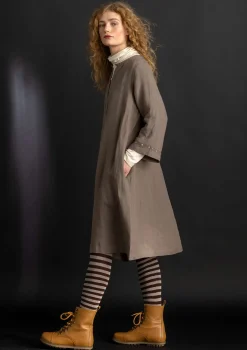 Vävd klänning ”Asta” i lin-Gudrun Sjödén Best