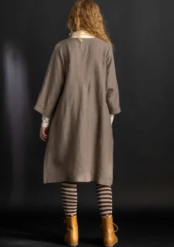 Vävd klänning ”Asta” i lin-Gudrun Sjödén Best