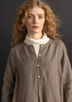 Vävd klänning ”Asta” i lin-Gudrun Sjödén Best