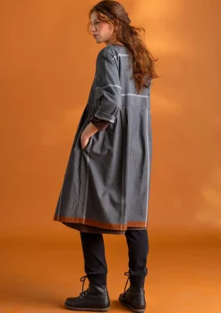 Vävd klänning ”Ava” i ekologisk bomull-Gudrun Sjödén Hot