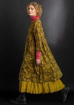 Vävd klänning ”Hedda” i ekologisk bomull-Gudrun Sjödén Discount