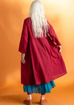 Vävd klänning ”Hedda” i ekologisk bomull-Gudrun Sjödén