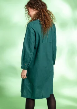 Vävd klänning i ekologisk bomull/lin-Gudrun Sjödén Discount