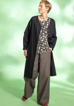 Vävd klänning i ekologisk bomull/lin-Gudrun Sjödén Hot