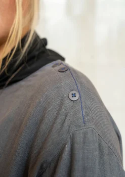 Vävd klänning i lin-Gudrun Sjödén