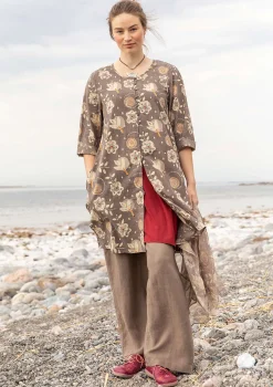 Vävd klänning "Kamala" i ekologisk bomull-Gudrun Sjödén Best