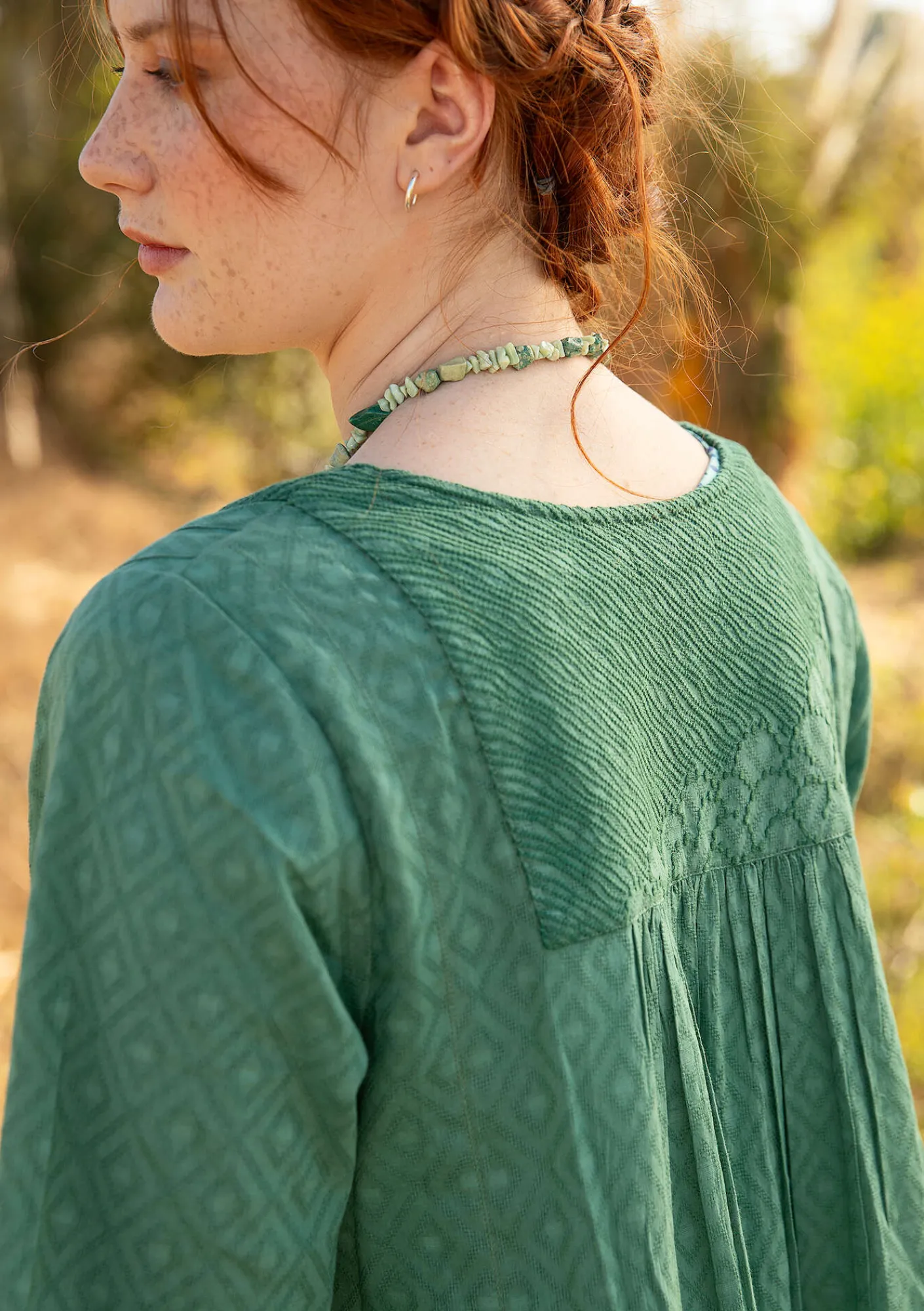 Vävd klänning "Strandfynd" i ekologisk bomull-Gudrun Sjödén Discount