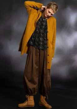 Vävd puffbyxa i ekologisk bomull-Gudrun Sjödén Clearance