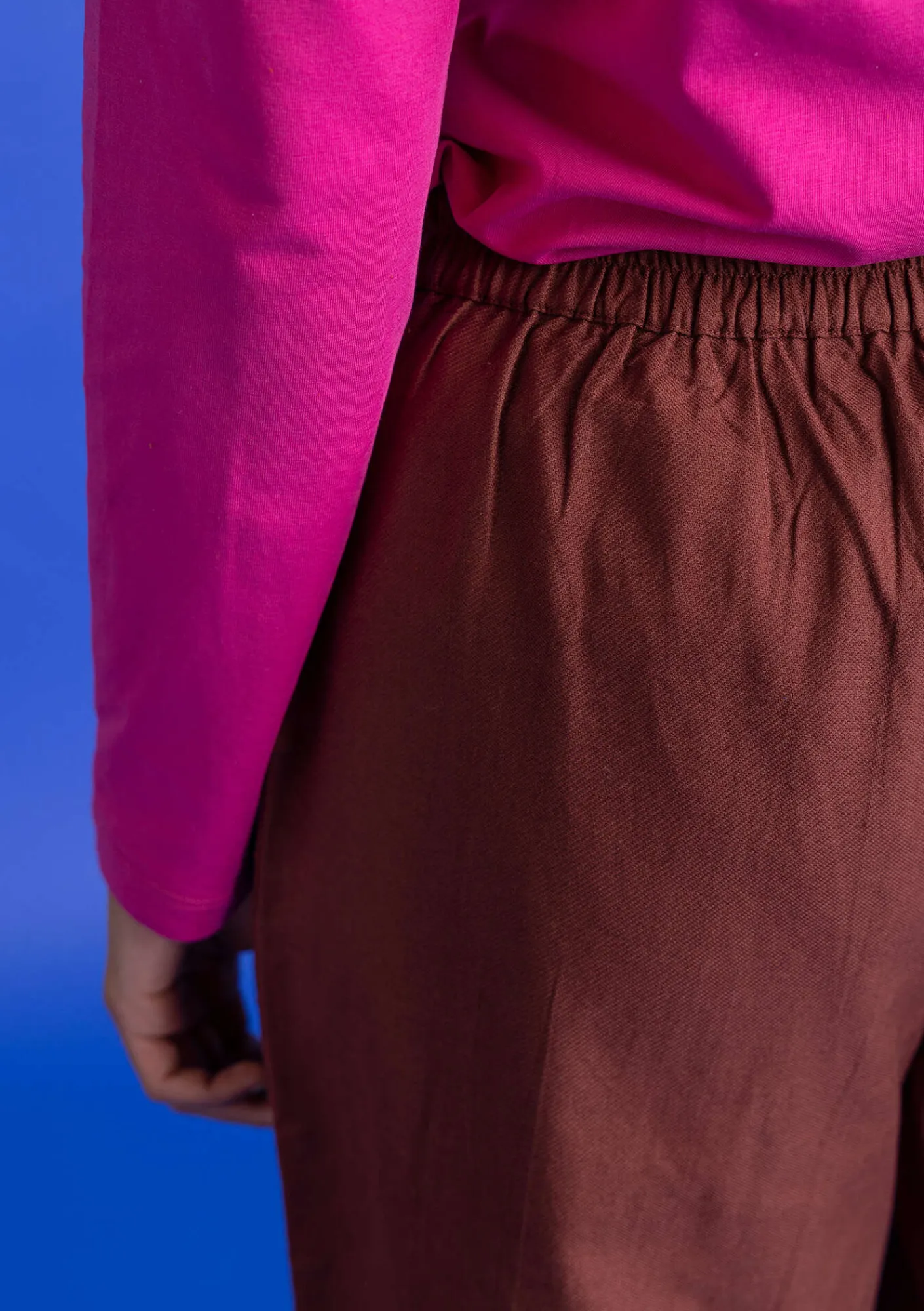 Vävd twillbyxa i ekologisk bomull-Gudrun Sjödén Discount