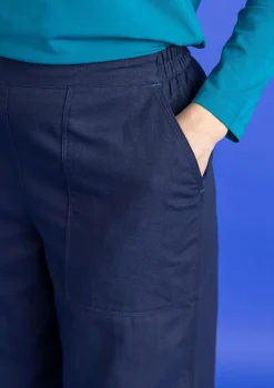 Vävd twillbyxa i ekologisk bomull-Gudrun Sjödén Outlet