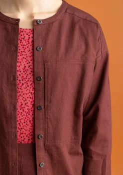 Vävd twillskjorta i ekologisk bomull-Gudrun Sjödén Outlet