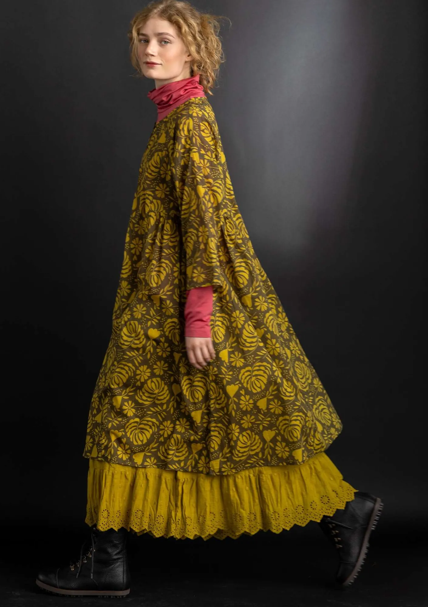 Vävd underkjol i ekologisk bomull-Gudrun Sjödén Outlet