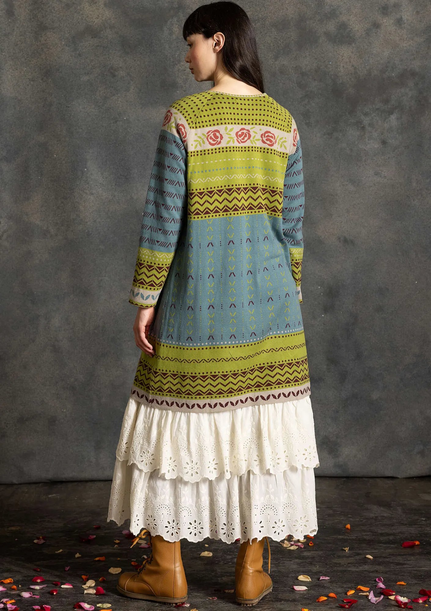 Vävd underkjol i ekologisk bomull-Gudrun Sjödén Discount