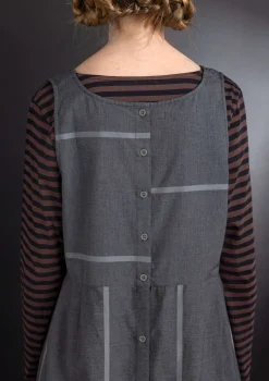 Vävd västklänning ”Ava” i ekologisk bomull-Gudrun Sjödén Discount